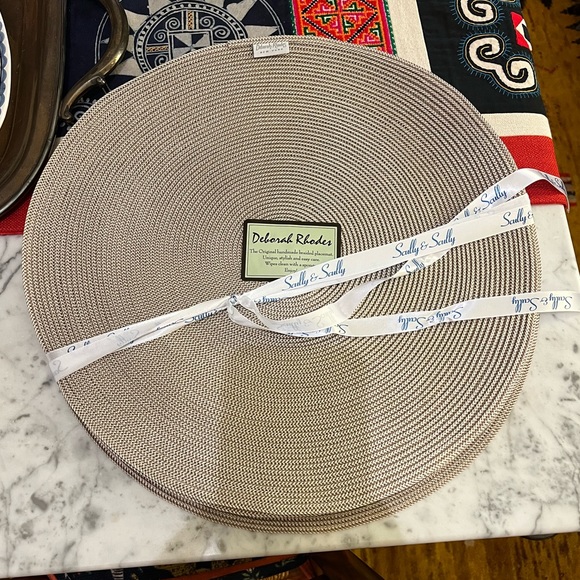 Deborah Rhodes Dining Deborah Rhodes Handmade Braided Placemat Set